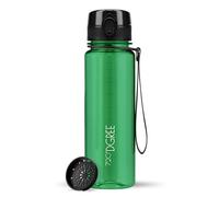 720°DGREE Water Bottle Kids 500ml “uberBottle“ crystalClear +Sieve - BPA-Free Tritan, Leakproof, Reusable Drinking Bottle - Waterbottle for Children, School, Playground, Boys, Girls, Handbag, Sport