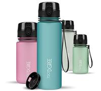 720°DGREE Water Bottle Kids 500ml “uberBottle“ softTouch +Sieve - BPA-Free Tritan, Leakproof, Reusable Drinking Bottle - Waterbottle for Children, School, Playground, Boys, Girls, Handbag, Sport, Bike