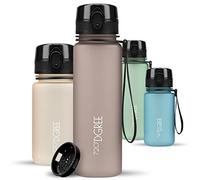720°DGREE Water Bottle Kids 500ml “uberBottle“ softTouch +Sieve - BPA-Free Tritan, Leakproof, Reusable Drinking Bottle - Waterbottle for Children, School, Playground, Boys, Girls, Handbag, Sport, Bike