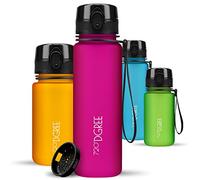 720°DGREE Water Bottle Kids 500ml “uberBottle“ softTouch +Sieve - BPA-Free Tritan, Leakproof, Reusable Drinking Bottle - Waterbottle for Children, School, Playground, Boys, Girls, Handbag, Sport, Bike