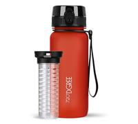 720°DGREE Water Bottle “uberBottle“ - 650 ml softTouch +Fruit-Infuser, BPA-Free Tritan, Leakproof, Reusable Drinking Bottle - Sports Bottle for Gym, Kids, School, Fitness, Running, Travel, Office