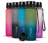 720°DGREE Water Bottle “uberBottle“ +Sieve - 1l Multicolour - BPA-Free Tritan, Leakproof, Reusable Drinking Bottle - Sports Bottle for Gym, Fitness, Kids, Bike, Travel, School, Office