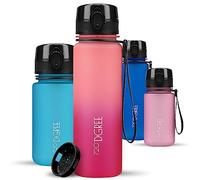720°DGREE Water Bottle “uberBottle“ +Sieve - 500ml Multicolour - BPA-Free Tritan, Leakproof, Reusable Drinking Bottle - Sports Bottle for Gym, Fitness, Kids, Bike, Travel, School, Office
