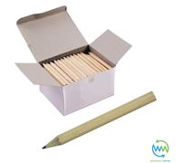 (720) HB HALF PENCILS School GOLF Games Mini Pencil Wood Small POCKET SIZE Hexagon UK