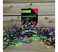 720 LED 57.5m Premier Supabright LED Christmas Lights with Timer Multi Coloured