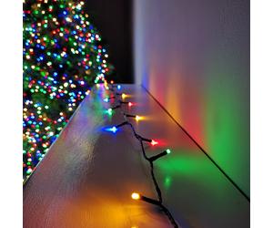 720 LED 72m Premier Supabright LED Christmas Lights with Timer Multi Coloured