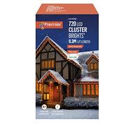 720 M-A LED Clusters Timer Vintage Gold & Red