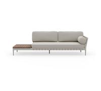 720 Open-Air Open End Left Outdoor Sofa Dune/ Sand