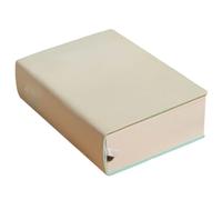 720 Pages School Supplies Time Organizer Simple PU Textured Schedule Planner Notepad Creative 365 Days A6 Planner Notebooks(Light Green)
