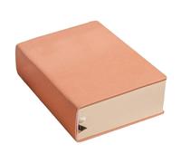 720 Pages School Supplies Time Organizer Simple PU Textured Schedule Planner Notepad Creative 365 Days A6 Planner Notebooks(Pink)