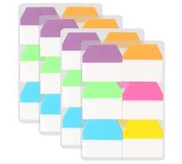 720 Pcs Book Tabs,Transparent Book Tabs File Index Tabs and Flags Writable Page Markers for Labeling and Organizing Documents, Papers, File Folders, Books