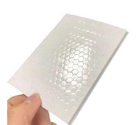 720 Pieces Self Adhesive Hexagon White tack dots for Spots Hook 6.4mm Foam Double Sided Dots Tapes Back Sticky Balloon Fixing Glue