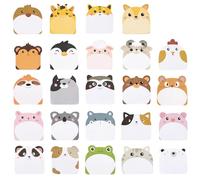 720 Sheets Animal Sticky Notes Funny, 24 Styles Cute Sticky Notes, Self-Adhesive Stickys Note Set for Office, Home, School Use