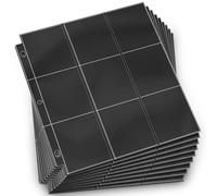 7200 Pockets Trading Card Binder Sleeves, Baseball Card Sleeves Fit for Standard Size Sport Cards, Baseball Card Holder for 3 Ring Binder