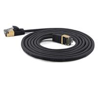 wantecWire 7200 Ultra Slim Patch Cable with Black/