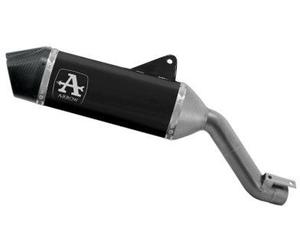 72001VLN - Exhaust Muffler Arrow Veloce Dark Ducati Multistrada V4 1100 (21-23)