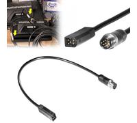 720074-12 (720074-1) AS EC QDE Ethernet Adapter Cable for Humminbird Fish Finders - Rugged Network Cable for HELIX 7-15 & SOLIX G2N/G3N/G4N, i-Pilot Link, One-Boat Network and Mega Live Imaging (water