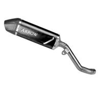 72079AKN - Exhaust Muffler Arrow Indy Race Dark Aluminium Kawasaki KLE 500 (26-)