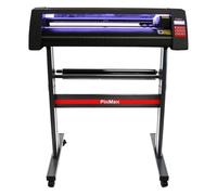 720mm Vinyl Cutter Plotter Machine With Stand & Rollers LED Light Optical Eye Laser Guide Integrated Ruler 28" Cutting Digital Control Signcut Pro & FlexiStarter Compatible Craft DIY FREE Cover