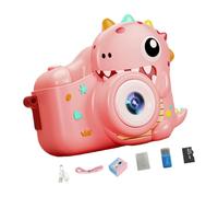 720P Kids Camera 48MP Video Register Hard Wearing Silicone Case 5 Scheming 6 Photo Sieves 32GB Storage For Boys Females Present Permanent Kids Camera With Elastomer Case