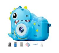 720P Kids Camera 48MP Video Register Hard Wearing Silicone Case 5 Scheming 6 Photo Sieves 32GB Storage For Boys Females Present Permanent Kids Camera With Elastomer Case