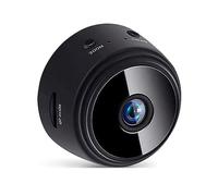 720P Night Vision Outdoor Bird House Camera with WiFi/Bluetooth, 90 Wide Angle, Built-in Microphone, Remote App Monitoring (Black)
