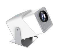 720P Projector WiFi BT5.2 Android 11 System 180° Rotatable Movie Projector with 220in Display Screen Mirror Technique Built-in Speaker Auto Keystone Correction Support TV Box Computer Flash Disk for