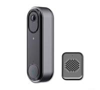 720p Wifi Video Intercom Doorbell Using Human Detection Logic Full Color Night Time View Two Way Talk Mechanism Cloud Storage Integration For Home Guard Entrance Watch Strong Plastic Frame Long Life