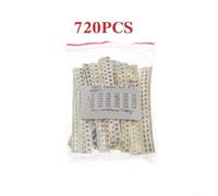 720PCS Assorted For SMD Capacitor Sample Pack 1pF 10uF 1206/0805/0603 for Student Experiments and Projects (0805)