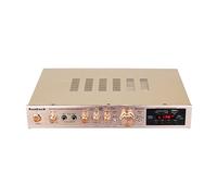 720W 5 Channel Home Amplifier Audio Digital Auto Car AV HiFi Class Power Amplifiers Stereo Sound FM Radio Player Audio Processor(Gold)