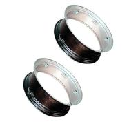 721299 Rear Rim 2Pcs 10 x 28 10A7239 Compatible with Case 200B 200 210B 211B 300B 300 301 301B 310B 311B 311 400B 410B Compatible with Allis Chalmers RC WC WD ED40