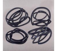 72310-SNE-A01 1 Set Front Rear Left Right Door Weatherstrip Seal Rubber 72350-SNE-A01 for Civic Sedan 2006 2007-2011