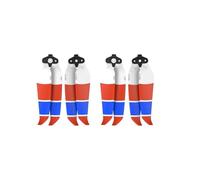 7238F Propeller Noise Foldable Structure Quick Release Execution Unit For Drone UAV Specific Model Compatibility 4PCS(Red Blue White)