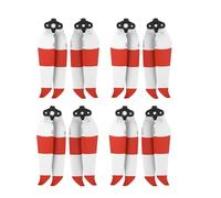 7238F Reinforced Low-Noise Quick-Release Propeller 7.2 Inch Propulsion Noise Design For Air 2S / Class Platforms 4/8Pcs(White Red 8pcs)
