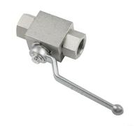 7250 PSI Hydraulic Ball Valve, Carbon Steel 2 Way Valve with Zinc Alloy Handle and NPT Threaded Connection for Pressure Regulation (M22X1.5)