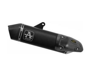 72504VAN - Exhaust Muffler Arrow Veloce Dark Triumph Tiger 850/900 (20-23)