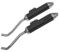 72603AON - Exhaust Muffler Arrow Thunder Dark Yamaha XT 660 R/X (04-16)