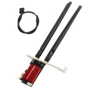 7260AC Pro PCIe card, signal receiving, wireless network adapter, 1200Mbps dual band 5G 2.4G Bluetooth 4.0 PCIe card network adapter, suitable for Windows 7 8 10 11