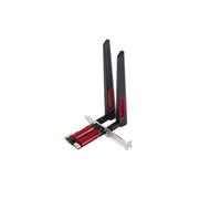 7260AC Pro PCIE WiFi Card with 4.0 for 7 8 10 11, 1200Mbps Dual Band 2.4G/5G Wireless Network Adapter with 10dBi Antennas, PCI Ex1 Interface