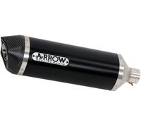 Arrow Race-tech Aluminium Dark With Carbon End Cap Suzuki V-strom 650 ´17-20 Not Homologated Muffler Silver Not Homologated