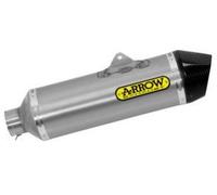 Arrow Race-tech Titanium With Carbon End Cap Husqvarna 701 Enduro / Supermoto ´17-23 Not Homologated Muffler Silver Not Homologated unisex