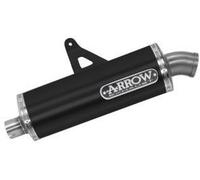 72625AON - Exhaust Muffler Arrow Maxi Race-Tech Aluminum Dark Honda Africa Twin