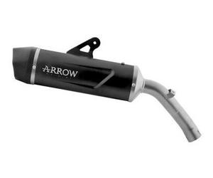 72654AKN - Exhaust Muffler Arrow Indy Race EVO Dark Voge Valico 900DSX (24-)