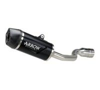 72680AKN - Exhaust Muffler Arrow Indy Race Dark KTM 390 Enduro R / SMC-R (25-26)