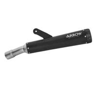 72682RBN - Exhaust Muffler Arrow Rebel Nichrom Dark BMW R 12 nineT (24-26)