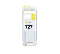 727 727XL Ink Cartridge, Compatible with HP, T920 T930 | T2500 T2530 T1500 T1530, DesignJet, 6 colors, 300mL, C1Q12A F9J79A F9J76A F9J77A F9J78A F9J80A(Yellow x1)