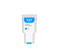 727 727XL Ink Cartridges Compatible For HP DesignJet T920 T1500 T2500 | T930 T1530 T2530, C1Q12A B3P19A B3P20A B3P21A B3P23A, 300ML/Cartridge(C)