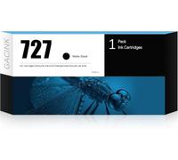 727 Ink Cartridge Matte Black (C1Q12A) Latest Upgrade Replacement for HP 727 Ink Cartridges MK, Compatible with HP DesignJet T920 T930 T1530 T1500 T2500 T2530 Printers
