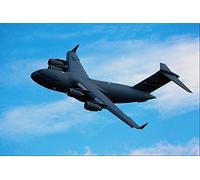 727045 McDonnell Douglas C17 A _Globemaster III_ In Flight England A4 Photo Poster Print 10x8