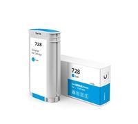 728 Ink Cartridge Compatible for HP DesignJet T830/T730 F9J67A | F9J66A/F9J65A, T830/T730, DesignJet Ink Supply, Replacement Cartridge(130ML-C)